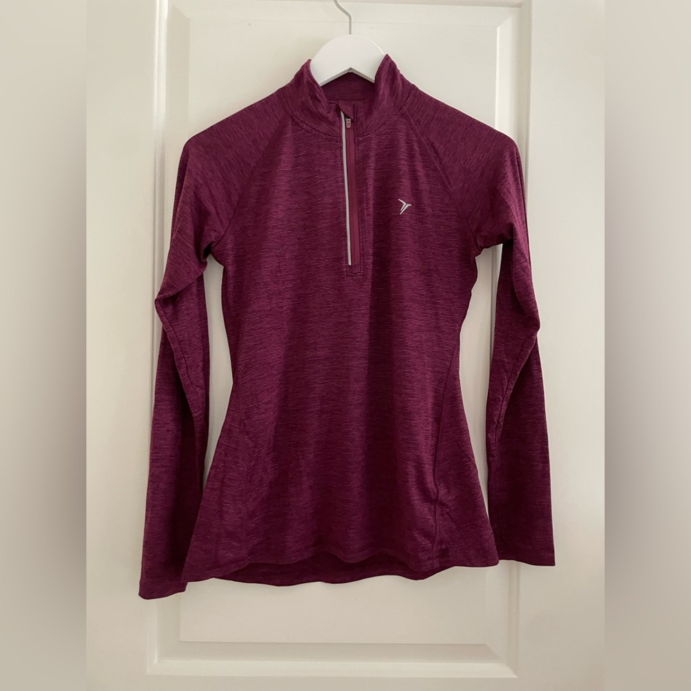 Magenta Half Zip